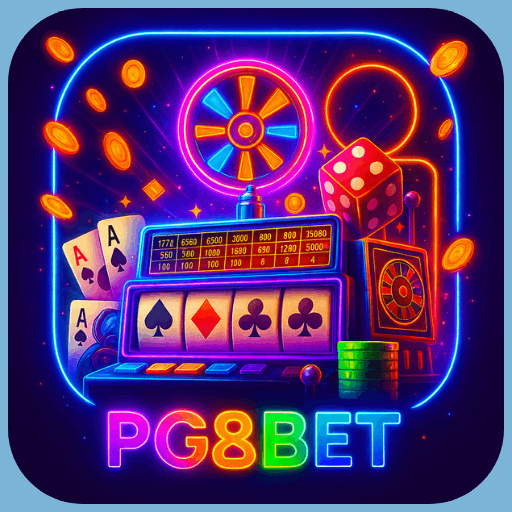 Imagem promocional da PG8BET mostrando a plataforma e suas vantagens