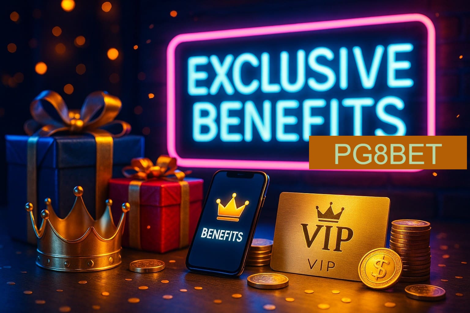 Benefícios do PG8BET